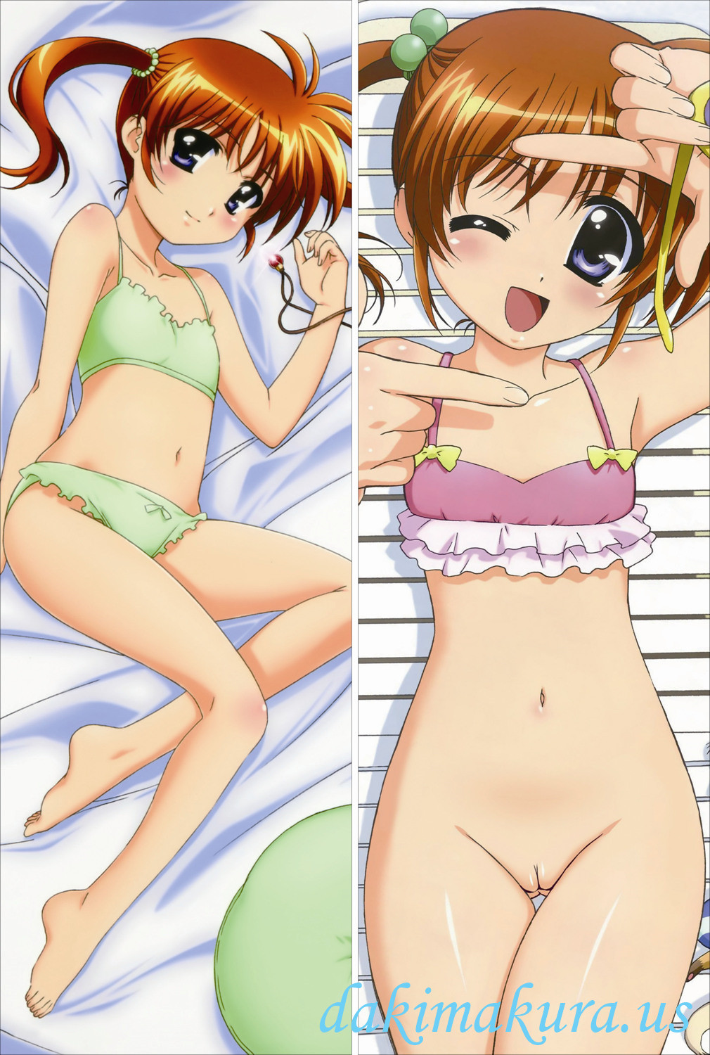 Magical Girl Lyrical Nanoha - Nanoha Takamachi Anime Dakimakura Pillow Cover